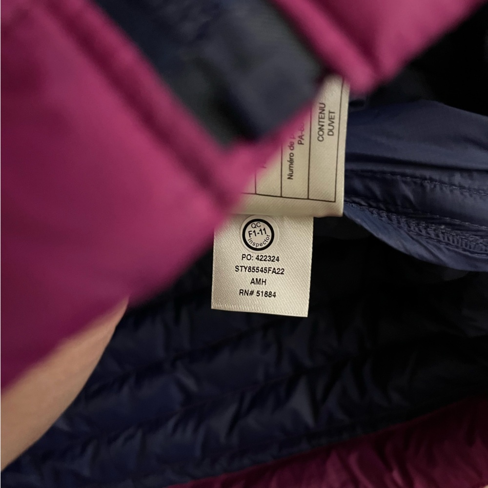 Patagonia AlpLight Down Jacket Packable Amaranth Pink - NEW XS - Picture 5 of 5